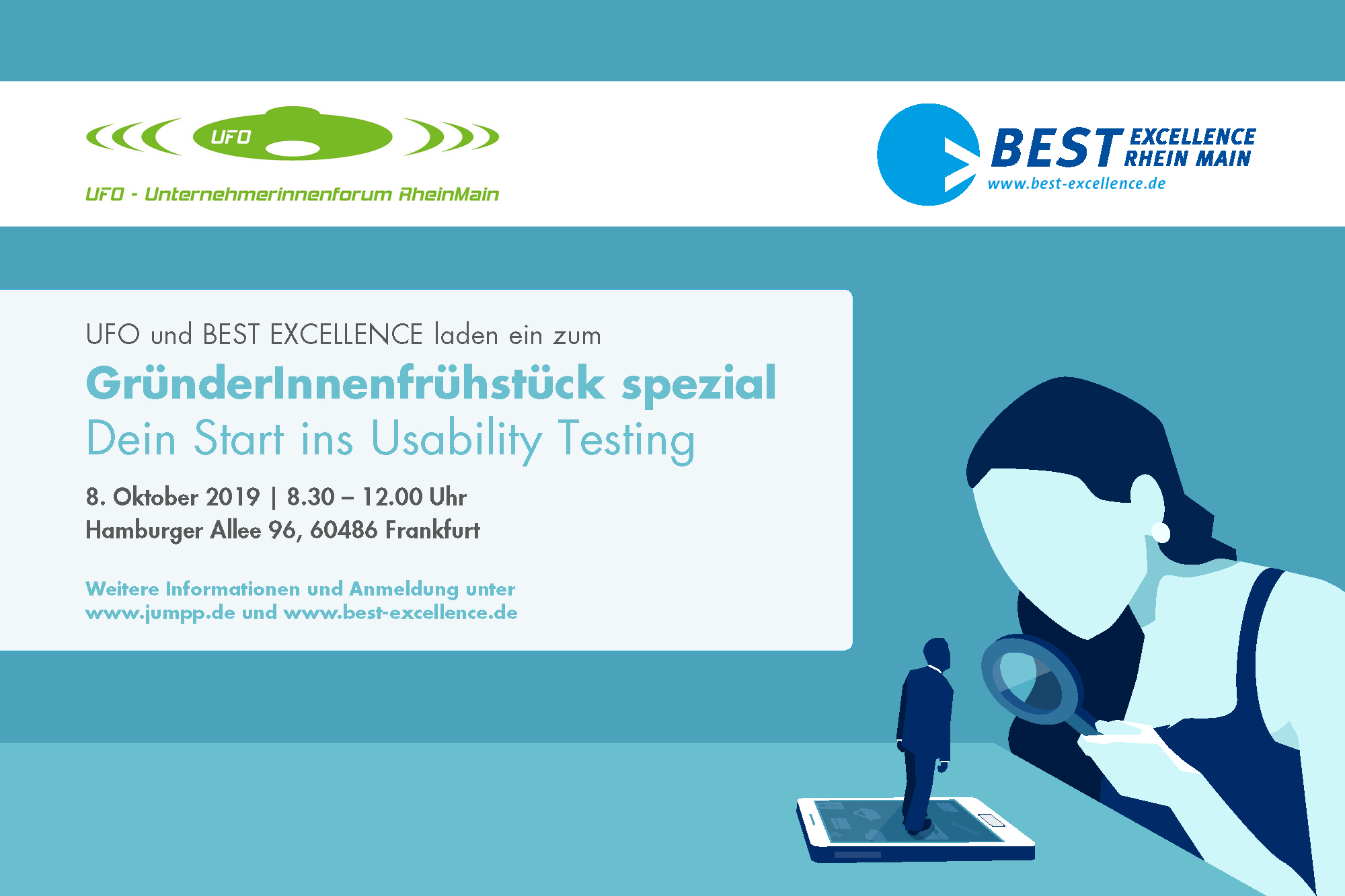 GründerInnenfrühstück spezial: Dein Start ins Usability Testing