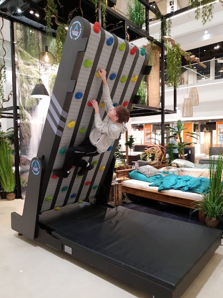 Everest Climbing: Rotierende Kletterwand EVEREST Klettern