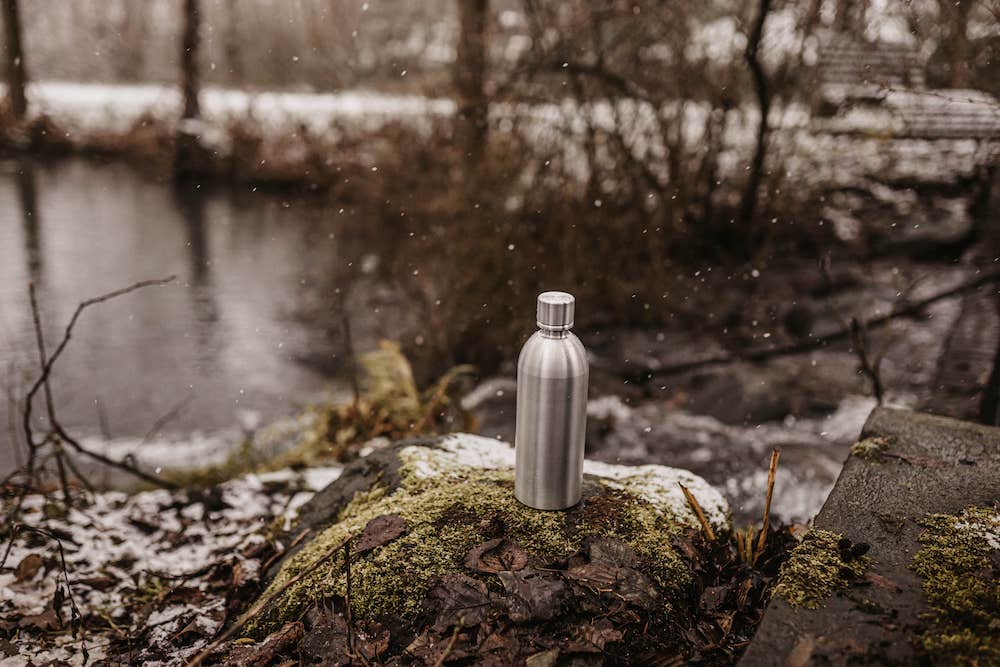 MATE OF STEEL Edelstahl- Flasche für den Sodastream