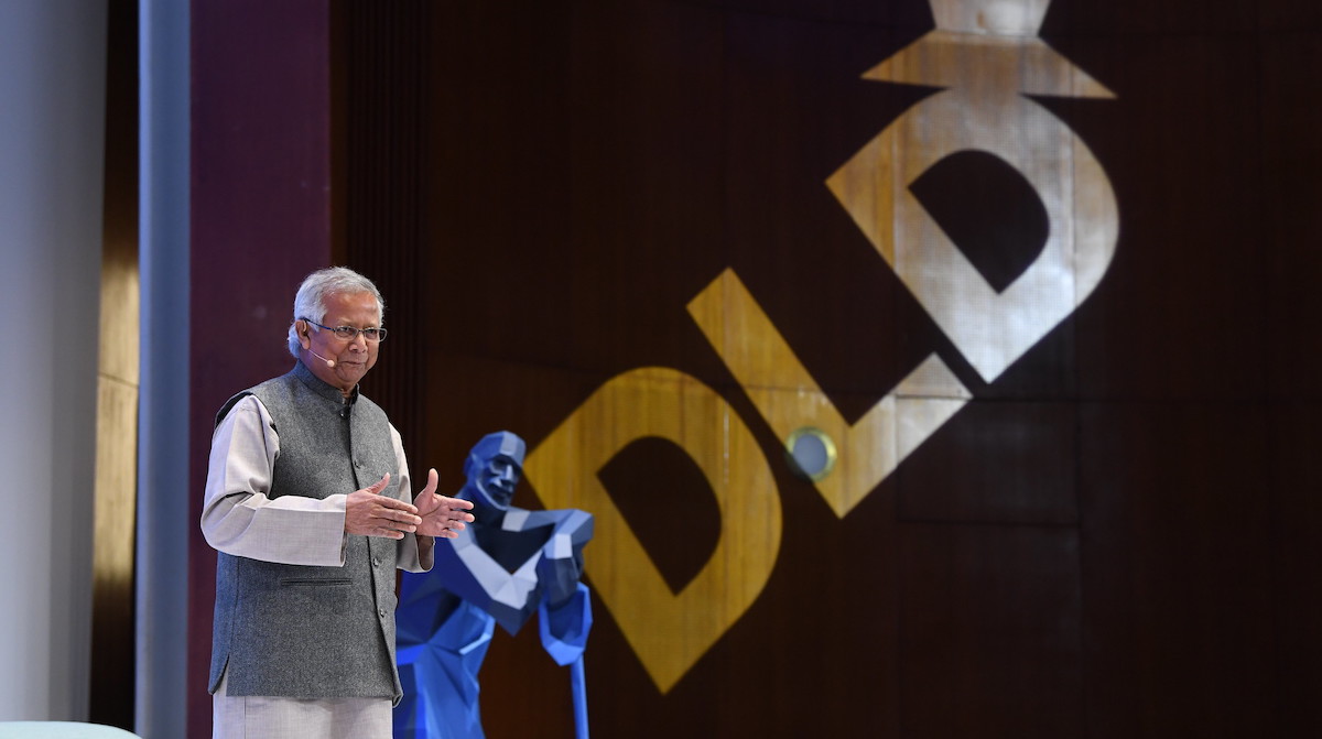 Muhammad Yunus mahnt zum Umdenken- DLD Munich 2020