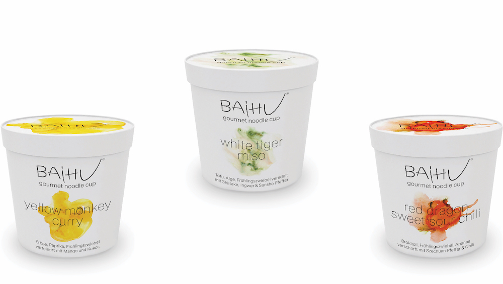Baihu Foods Gourmet Instant Nudel: gesunde, vollwertige Mahlzeit