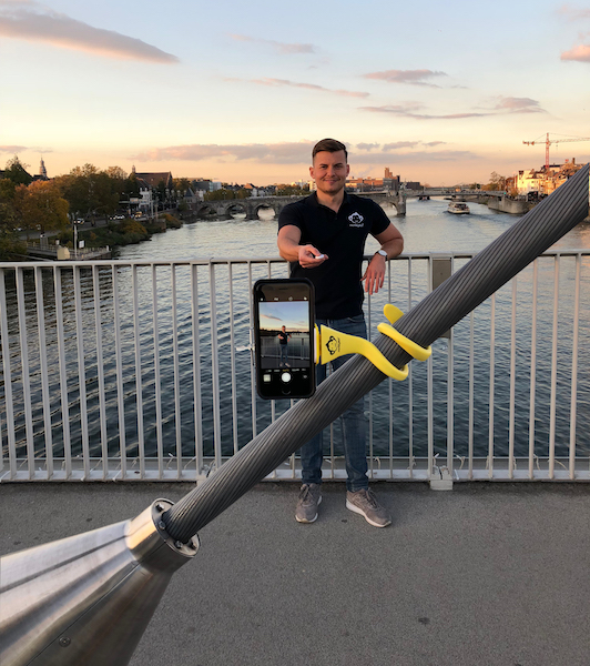 Breeeze: monkeystick der flexible Selfie Stick