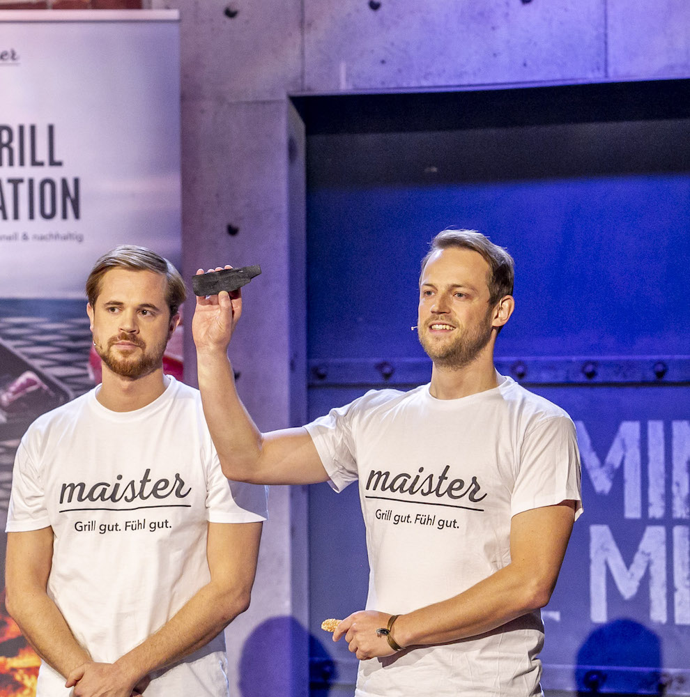 maister maiskohle mais grillen 2 minuten 2 millionen